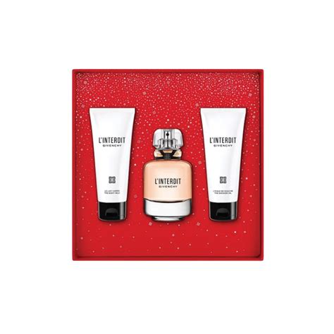 givenchy lindert|givenchy l'interdit gift set boots.